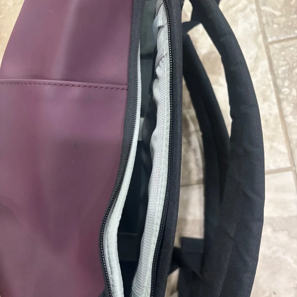 Ucon Acrobatics Hajo Medium Backpack Maroon Burgundy Roll Top Laptop Bag Unisex